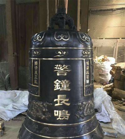 寺廟大型銅鐘擺件